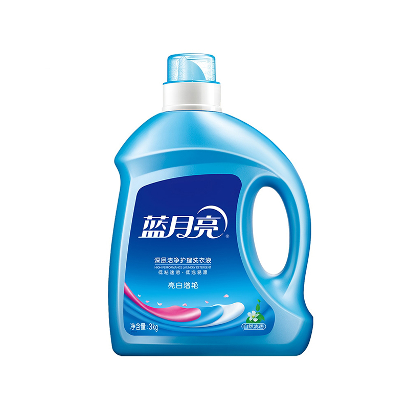蓝月亮洁净洗衣液瓶装-自然清香3kg1瓶装
