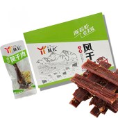 丫丫队长风干肉五香味10g*18袋/盒