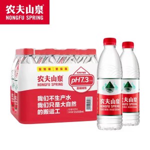 （赠品）农夫山泉矿泉水550Ml*12入彩膜